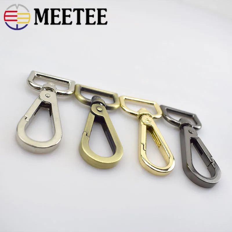 Meetee/10 шт./50 шт. оптовые поставки металлический мешок 16 мм ремень с пряжкой