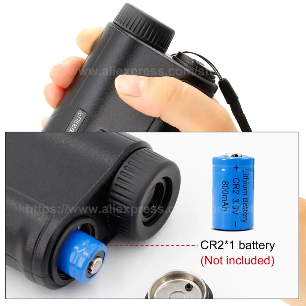 Цифровой портативный лазерный дальномер для гольфа Kaemeasu спортивный измеритель