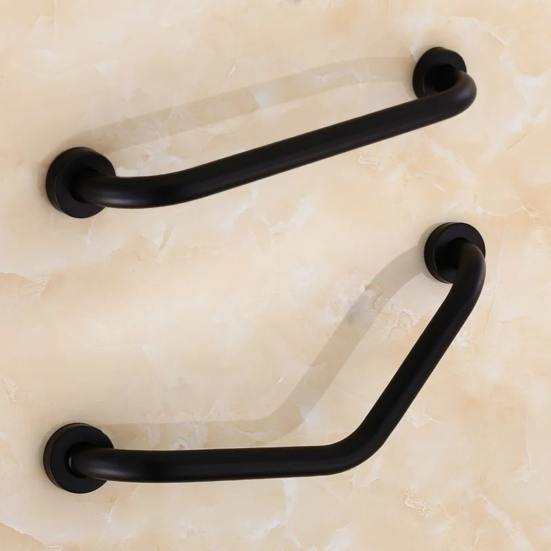 

Bathroom Hardware Set#7 Matte Grab Bar Elderly Handincap Antislip Metal Handle Wall Mounted Railing Stainless Steel