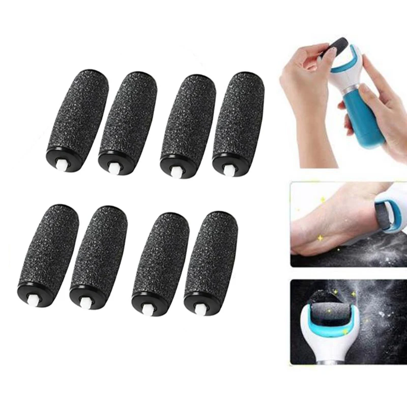 2 шт/4 шт/8 шт Сменные Роликовые головки для гладкой шлифовальной машины ног