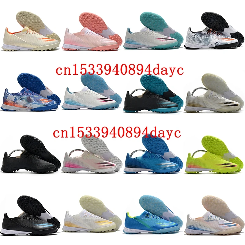 

2021 Men Football Boots SUperFlys TF Turf High Top Sneakers Soccer Shoes Sport Cleats