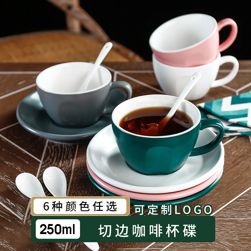 Европейская кофейная чашка дорожная керамическая королевская ручной работы