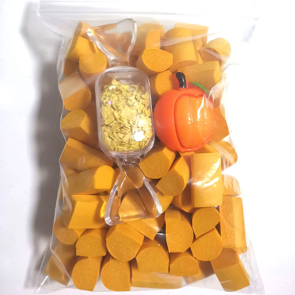 Многоцветный спонж Slime Bead Chunks дополнение для поставки слаймов аксессуары