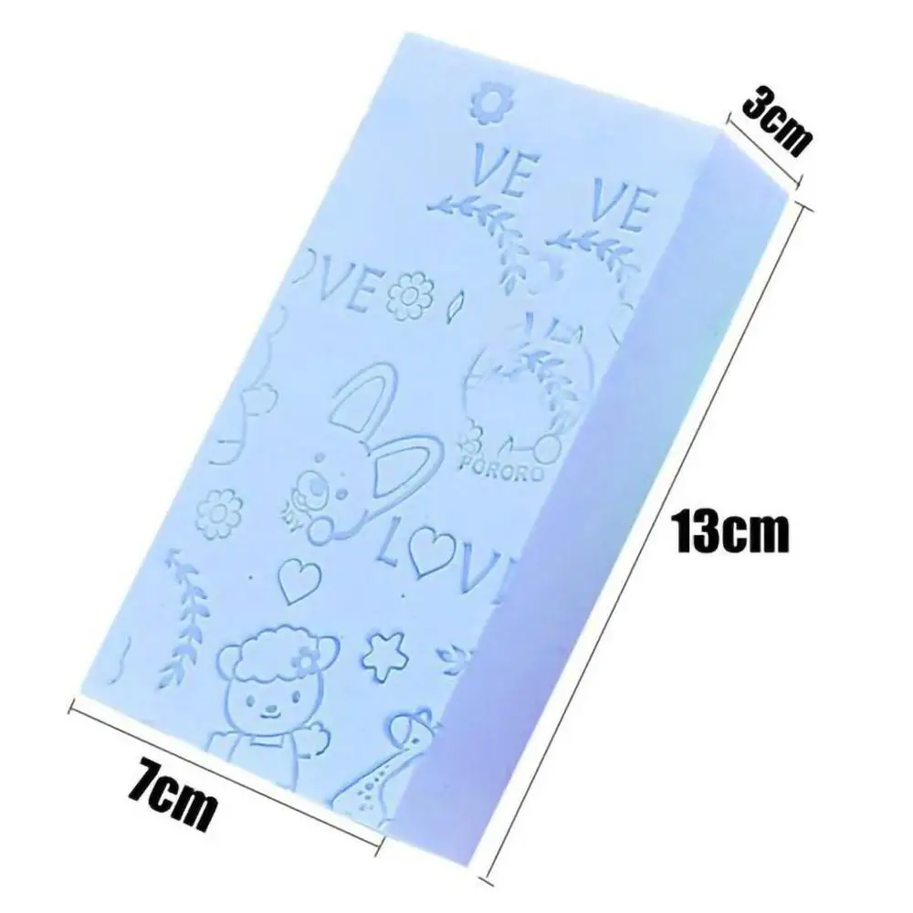 Уход за ребенком мягкая губка для чистки тела кожа многофункциональная