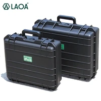 laoa tools case portable suitcase toolbox file box impact resistant safety cases for storge equipment with foam