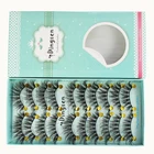 Ресницы 3D из искусственной норки для наращивания, 105 пар