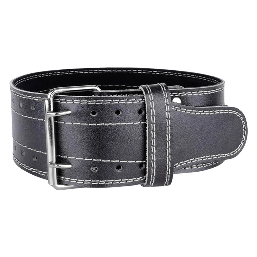 Weightlifting Belt Cowhide Leather Gym Fitness Crossifit Back Support Protector Training Equipment Weight Lifting Belts FOU99 | Спорт и