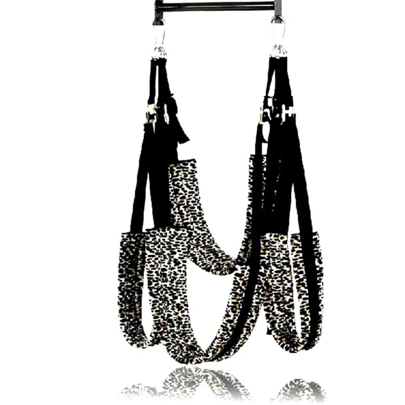 Секс-качели с леопардовым принтом новинка игрушка подвесное кресло-качели