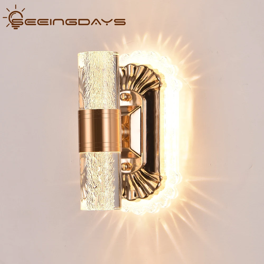 Встроенсветодиодный светодиодная лампа настенный светильник для гостиной