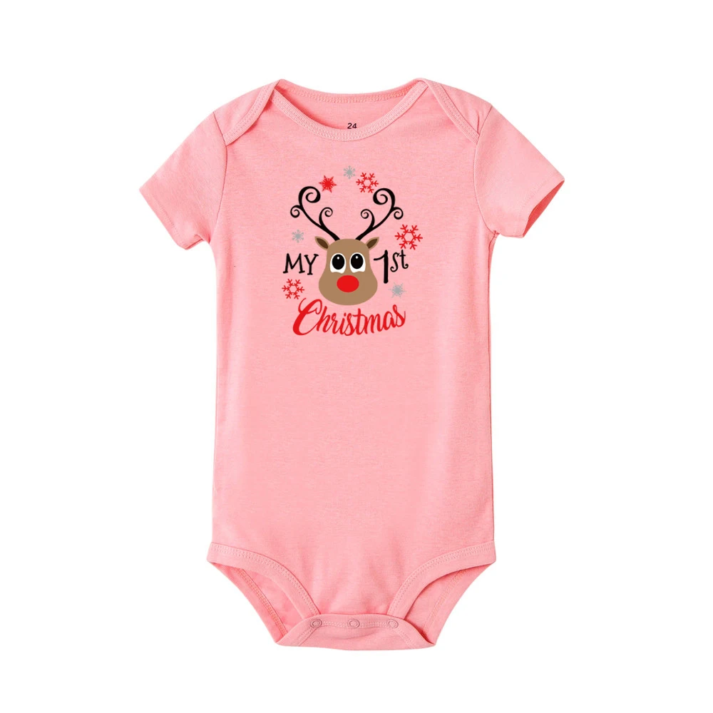 Боди для новорожденных с надписью My First Christmas Мягкие вечерние платья короткими