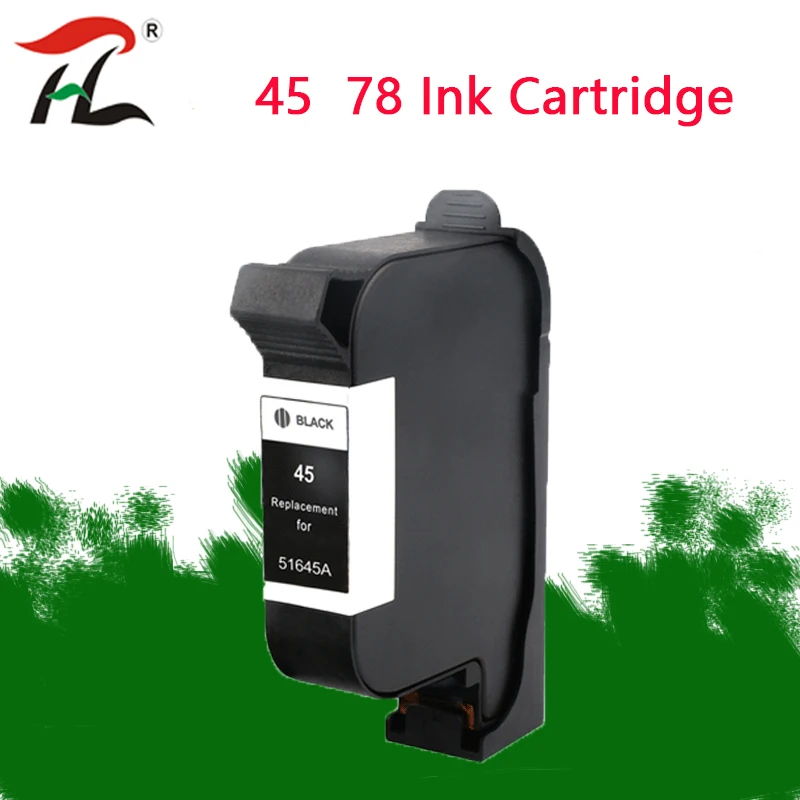 YLC Compatible 51645A Ink Cartridges compatible For hp45 hp 45 Deskjet 710c 712c 720c 722c 815c 820 ect printer