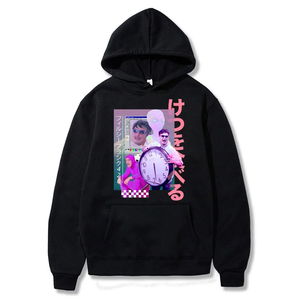

Eightin Vaporwave Filthy Frank 420 Oversized Hoodie Sweatshirt Men Streetwear Funny Print Harajuku Hooded Sweatshirts Clothes