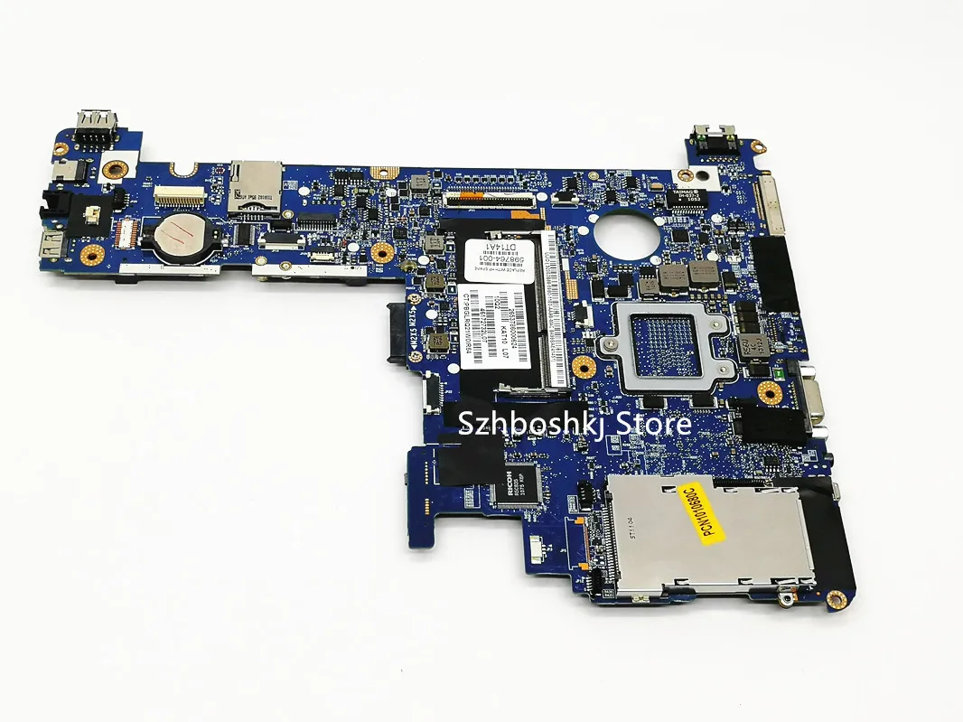 

Free Shipping 598764-001 LA-5251P Main Board For HP Elitebook 2540P Laptop Motherboard i5-540M CPU GMA HD DDR3 100% tested