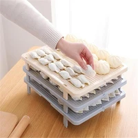 anti sticking foldable pasta single layer cover dumplings pad tray kitchen tool