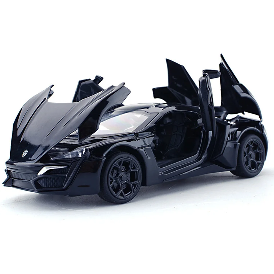 Горячая литая модель автомобиля 1:32 скорость 7 страсть 8 флэш Детская