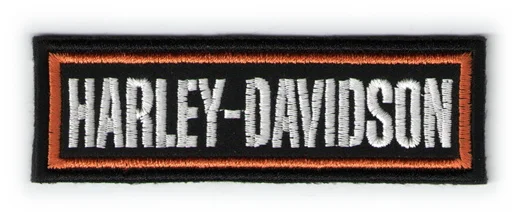 шеврон HARLEY-DAVIDSON надпись