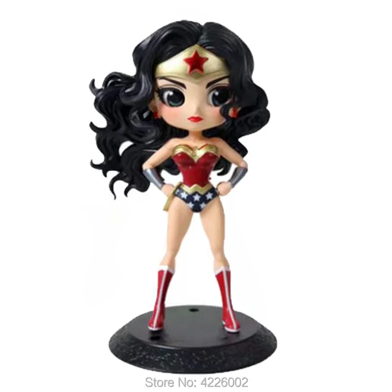 Q posket Wonder Woman Харли Квинн Джокер супергерой ПВХ фигурка Аниме фигурки коллекционные куклы детские игрушки