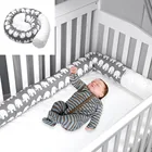 Для детской кроватки детские слон дизайн подушки бампер для Infant Bebe защита для кроватки кроватка бампер номер Декор для новорожденных