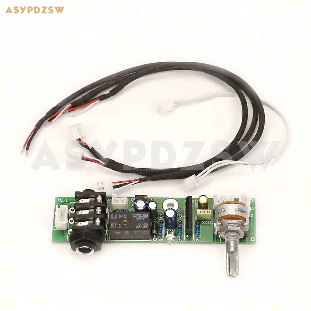 1237 схема защиты усилителя для наушников с ALPS Type-16 потенциометр печатной платы/DIY