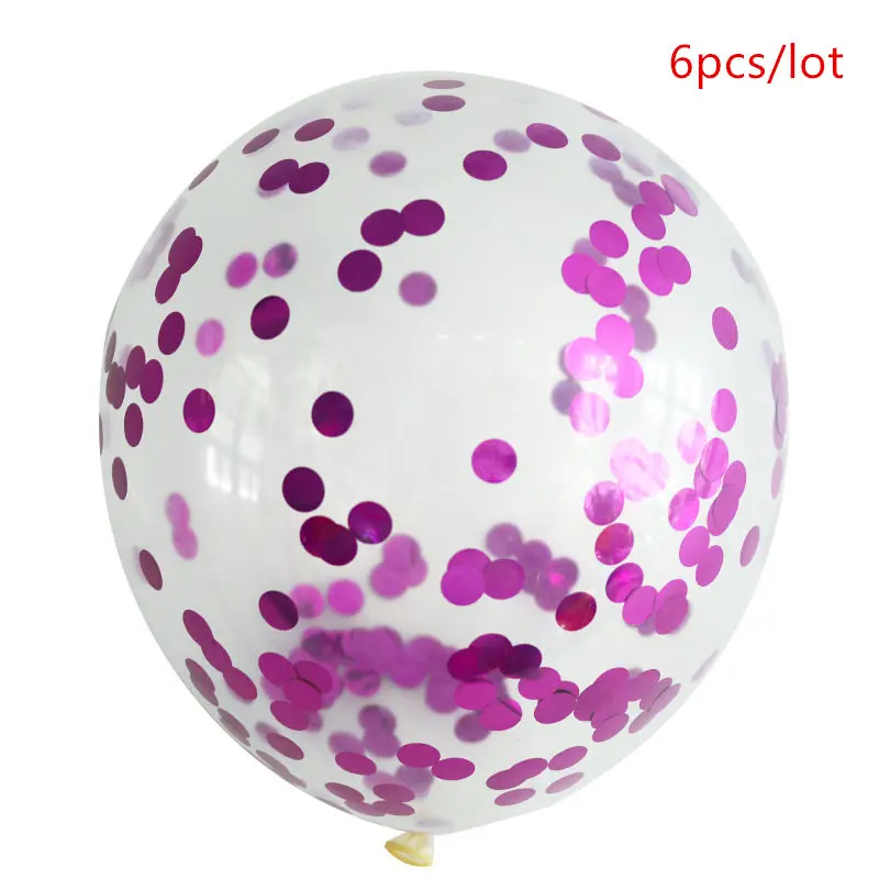 6pcs rose red DIY Золотая пыль звезда фоторамка баннеры 1st День рождения украшения Настенная рамка для фотографий и картин 1 год День рождения украшения для детей - Цвет: 6pcs rose red