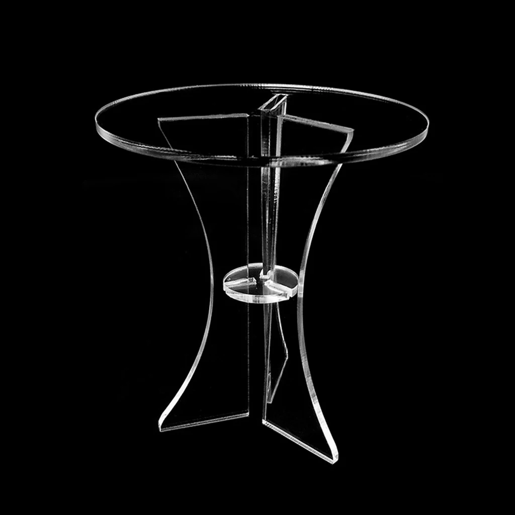 

1:12 миниатюрные Акриловые настольные аксессуары для кукольного домика