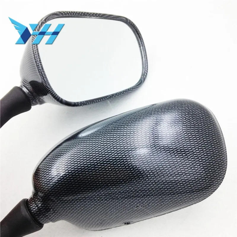 Запасные части для мотоциклов гоночные зеркала Yamaha YZFR1 R1 2007 2008 YZF R6 2006 CARBON|Боковые