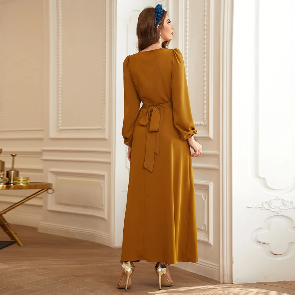 Халат Djellaba Femme Abaya Дубай Турция кафтан арабский хиджаб мусульманское платье