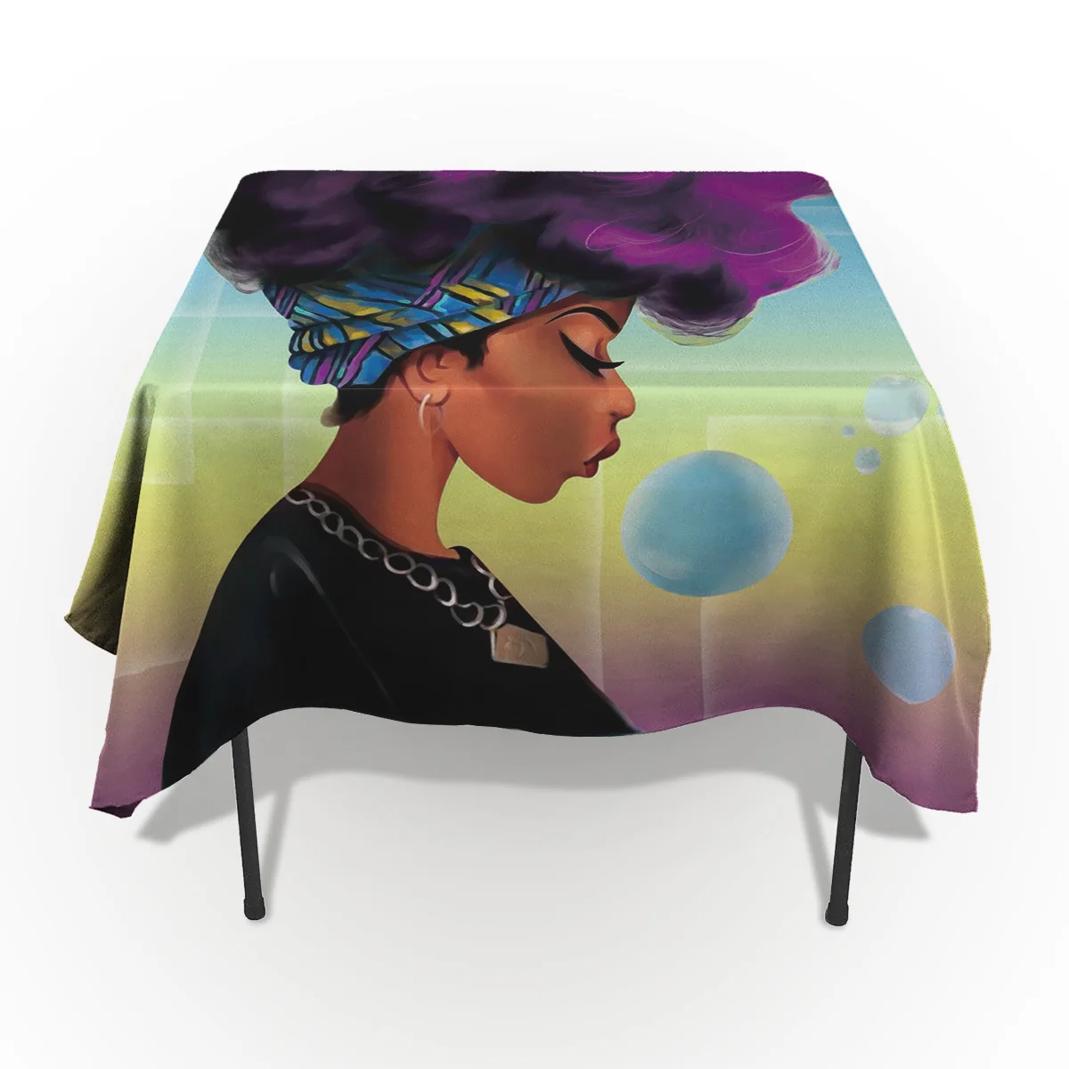 Африканские женские скатерти протектор украшения для стола девочек дешевые