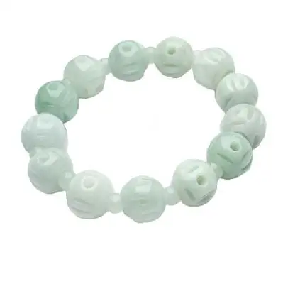 Zheru Jewelry натуральный бирманский жадеит светильник-зеленый полый пастельный