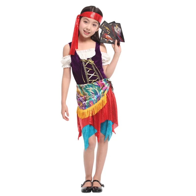 Детские цыганские костюмы на Хэллоуин для девочек
