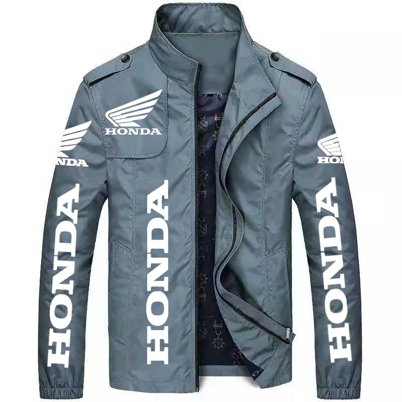 

Honda Jacket Men's Sportswear Waterproof Windbreaker 2021 Autumn Men Honda Car Riding Motorbike Racing Jacket Men Clothing Coats