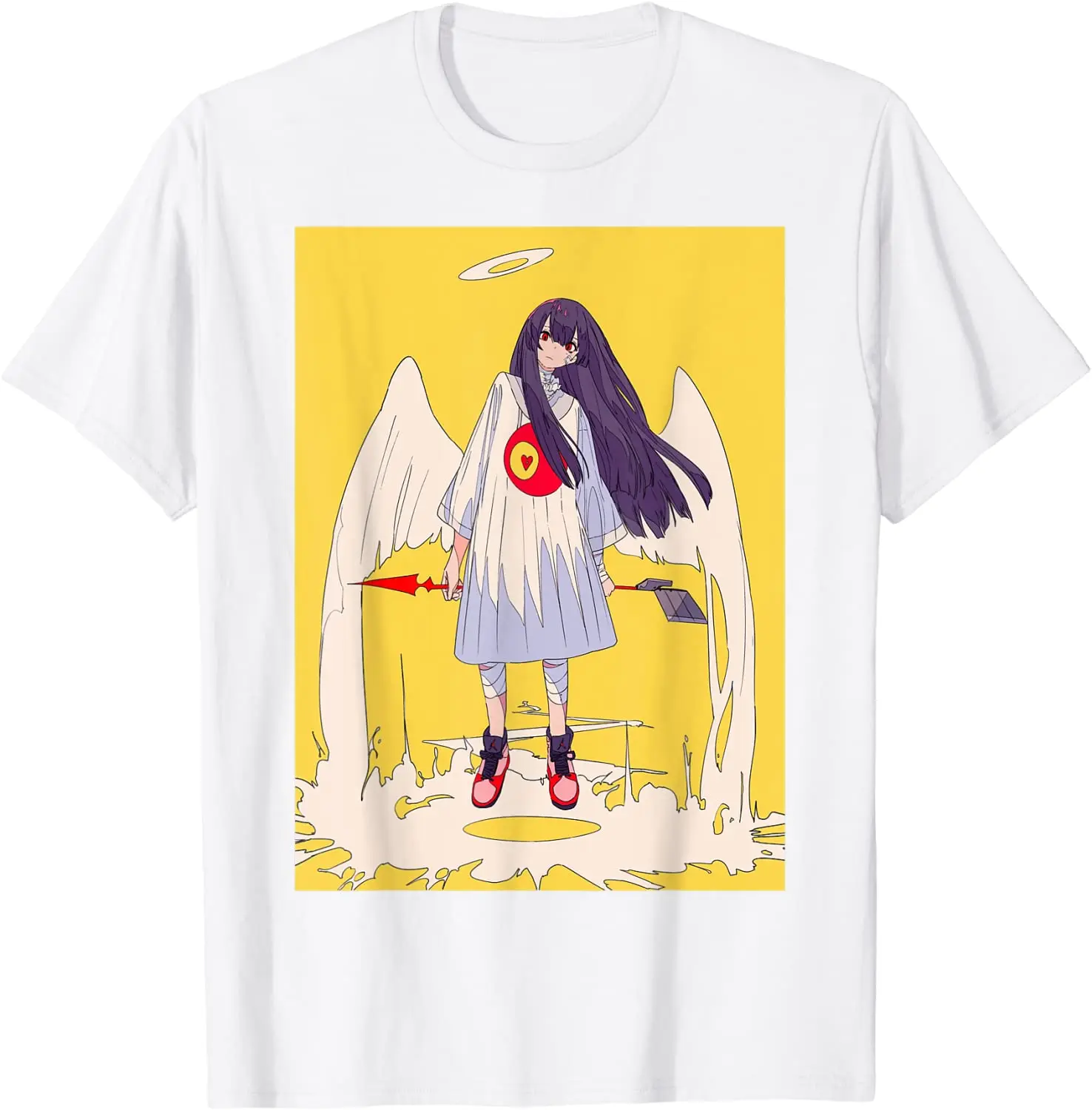 

Anime Girl Angel Waifu Japanese Aesthetic Otaku Kawaii T-Shirt Japanese Aesthetic Gift Men Women Hot Sell