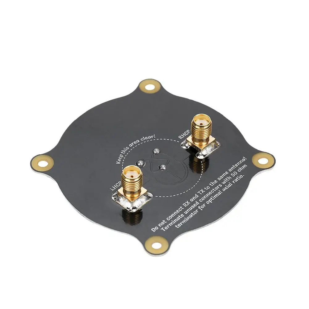 Антенна с тройной подачей 5 8 ГГц 9.4dBi SMA / RP Направленная круглая поляризованная FPV |