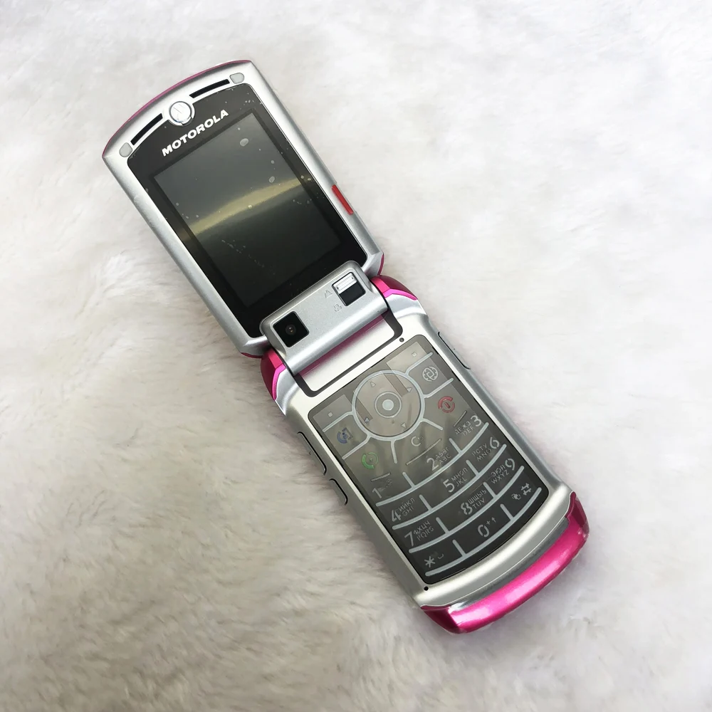 Мобильный телефон Motorola RAZR V3x 2MP 2G 3g разблокированный мобильный телефон Motorola V3x Восстановленный мобильный телефон