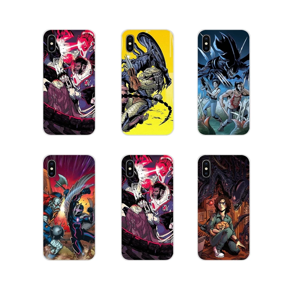 Чехлы для телефонов Samsung Galaxy S2 S3 S4 S5 Mini S6 S7 Edge S8 S9 S10E Lite Plus Alien Vs Predator|Бамперы| |