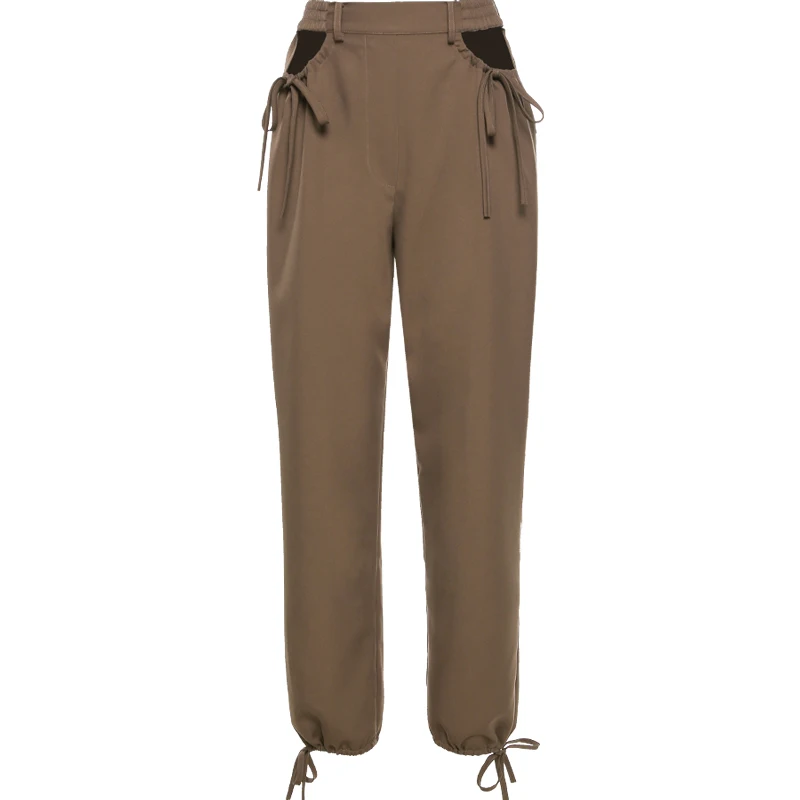 

Jazz Dance Fashion Sexy Hollow Out Pants Hip Hop Clothing Adult Street Dancing Trousers Nightclub Modern Stage Outfit DT2468