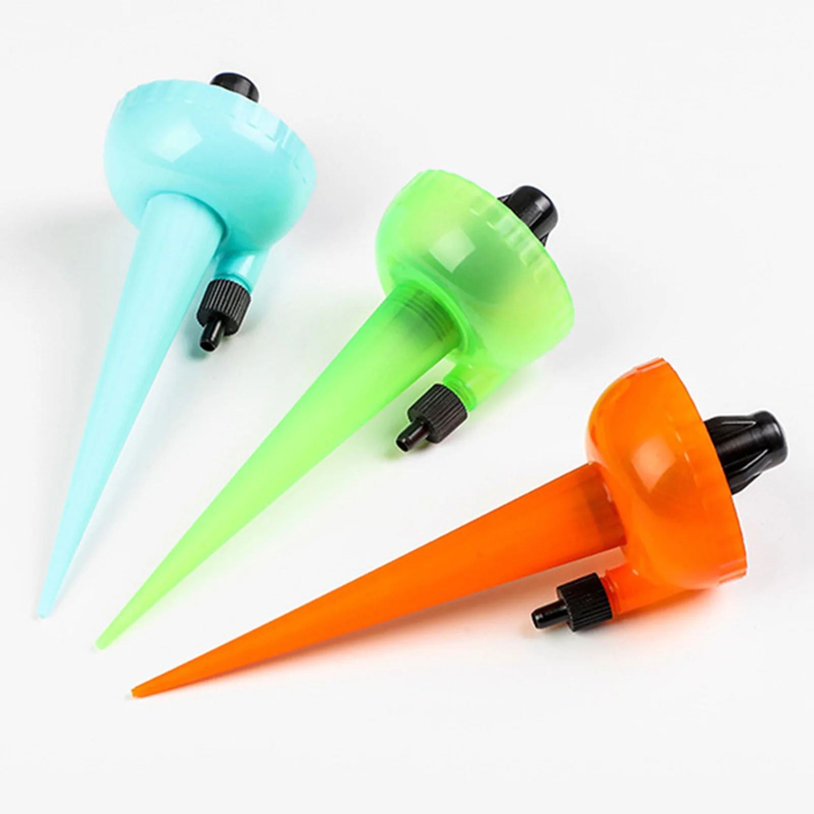 

12 Pcs Adjustable Self-Watering Device Automatic Irrigation Watering With Switch Control Plant Drip System Sprinkler Accessories