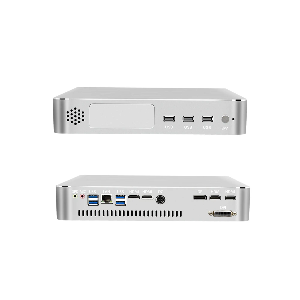 Новое поступление игровой ПК Intel i5 9400F i7 8700 i3 9100F Nvidia GTX 1050 4 Гб мини компьютер 2 * DDR4