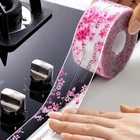 Водостойкая наклейка для раковины в ванной, для кухни, герметизирующая лента, не оставляющая следов, прозрачная самоклеящаяся наклейка наклейки на швы s