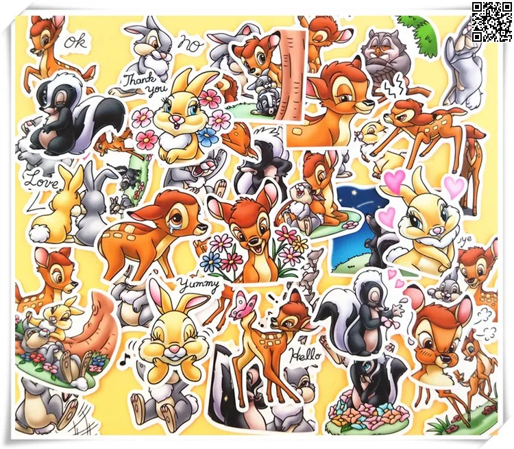 40 шт симпатичный вязаный жакет Олень Фотоальбом с рисунками из мультфильмов