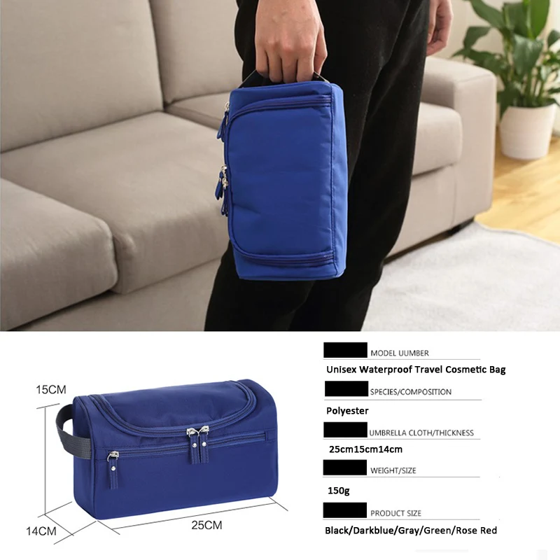 2020 женская косметичка подвесной чехол на молнии для макияжа Мужская