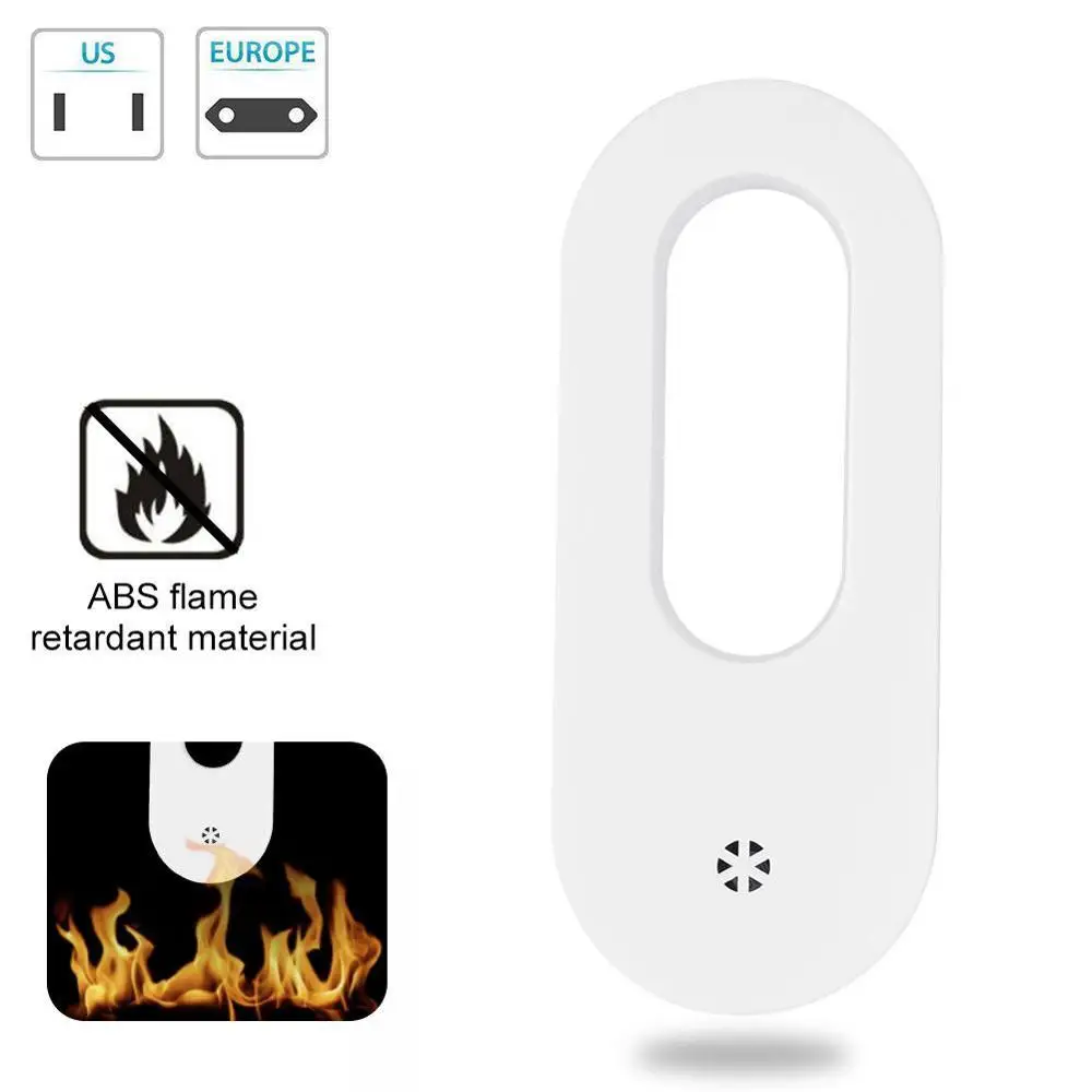 Умный светодиодный оптический датчик ночник Настенный штекер теплый белый для