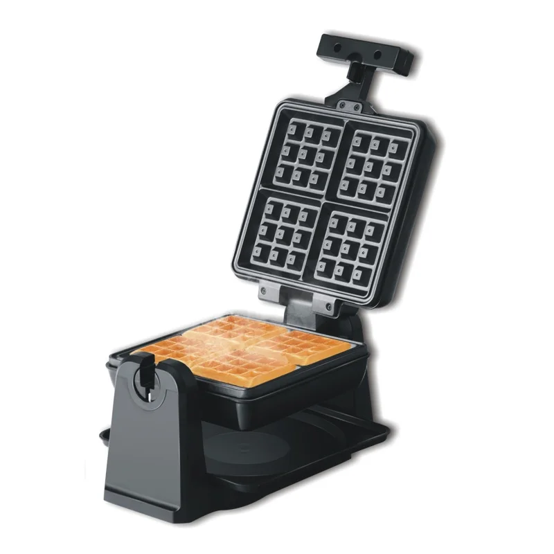 

Home double-sided sandwich breakfast toast press-baked deep grid 4 slices bread waffle makerWaffle Machine