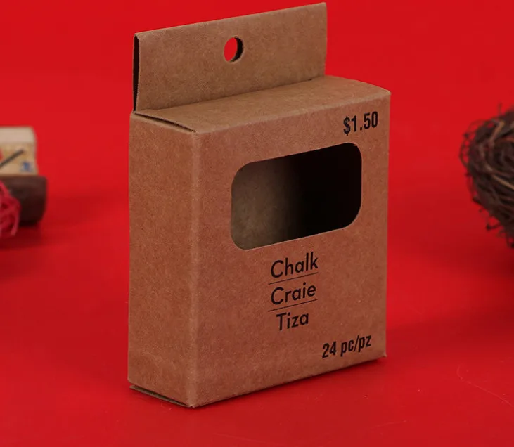 Matte Printed brown corrugated cardboard square carton boxes custom scarf packaging box envelope ---DH10357 | Дом и сад