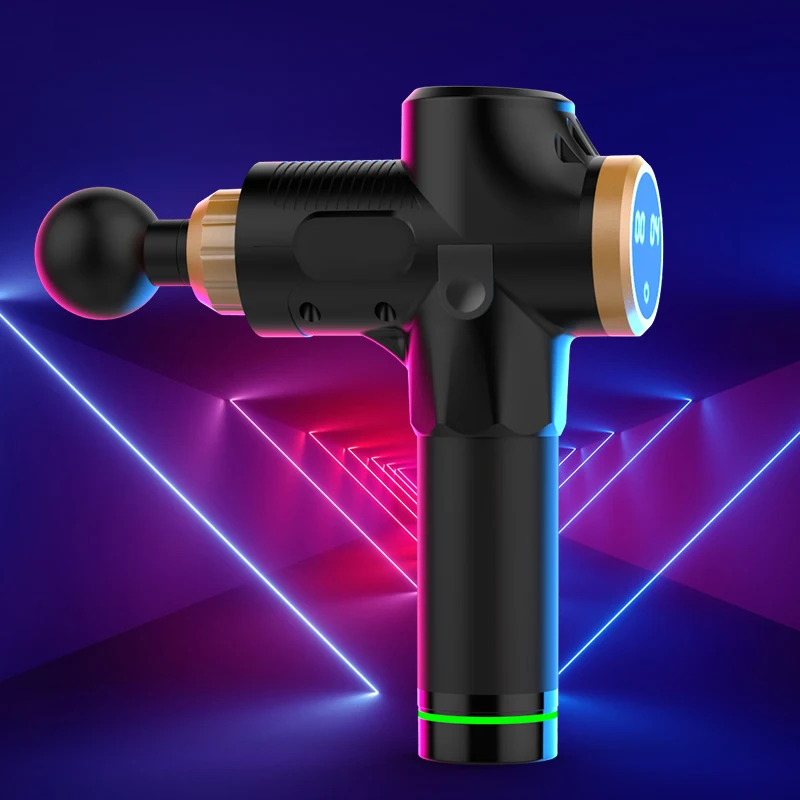 

New Electric Muscle Relaxation Massager Hand-held Deep Muscle Massager Fitness Equipment US EU UK AU Soreness Relief Smart Home