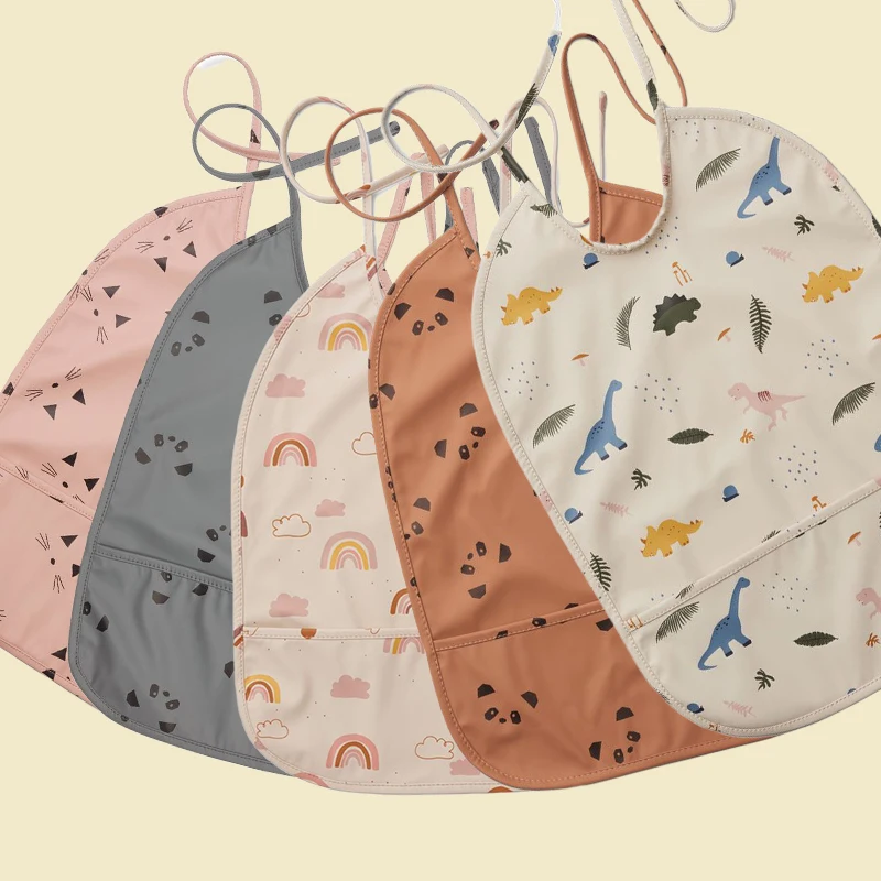 

Детский нагрудник для кормления, водонепроницаемый, моющийся, устойчивый к запаху, для детей 6-36 месяцев