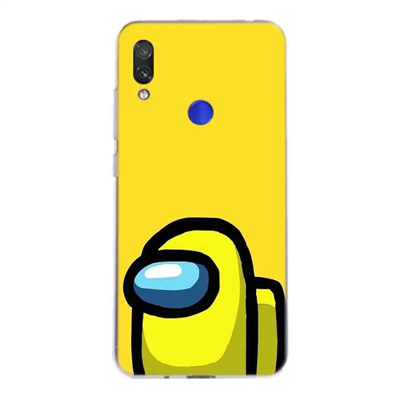 

game among us Silicone Fundas Case For Xiaomi Redmi Note 9S 9 8 8T 7 K20 K30 Pro 4 4X 5 Plus 9A 6A 8A 7A S2 Cover