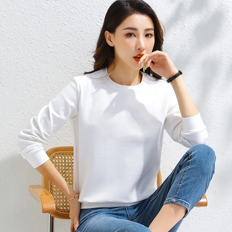 

ЖЕНСКАЯ футболка с круглым вырезом SONDR, однотонная свободная футболка из чистого хлопка, 6 цветов, Y2k, осень