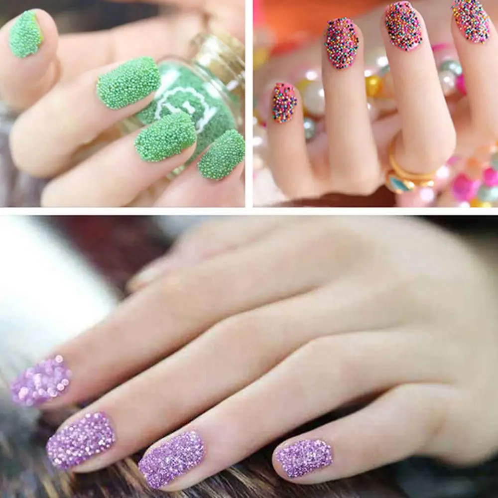 

48 Bottles/Set Nail Art Sequins Glitter Powder Manicure Decoral Tips Polish Nail Stickers Mixed Color Set Nail Sequins