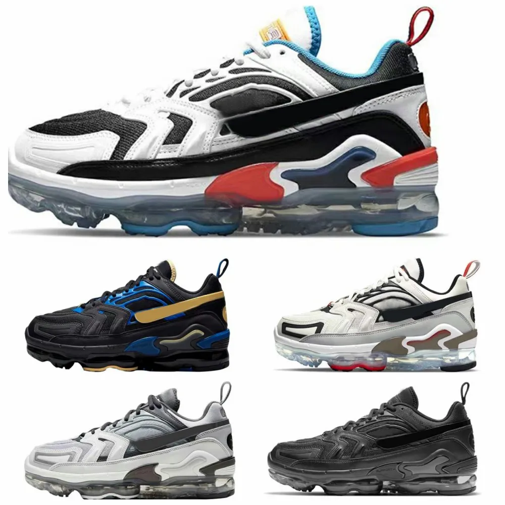 

The New EVO Men Running Shoes For Women Sports Outdoor Designer Triple Black White Trainers Cushion Sneakers Plus Size 36-45